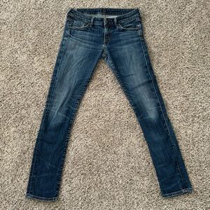 Citizens of Humanity Racer low rise skinny jean- size 27